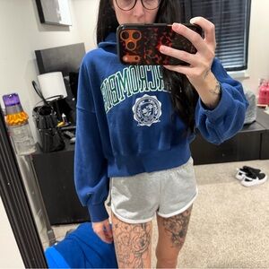 Abercrombie & Fitch Cropped hoodie